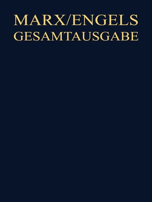 cover image of Karl Marx / Friedrich Engels